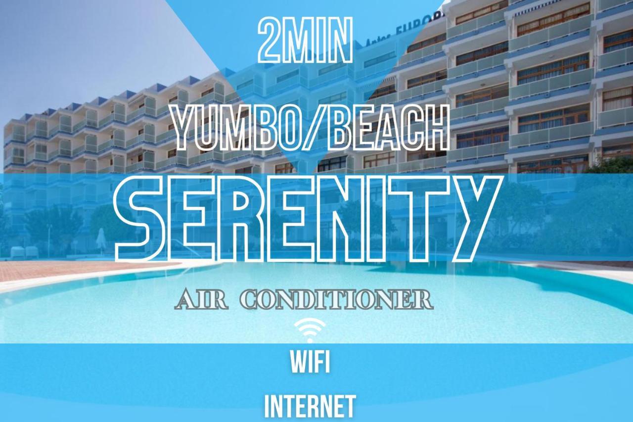 Serenity Yumbo - Europa Appartment 2Min Yumbo - 5Min From Beach - Wifi Free - Air Conditioner - Private Services - Free Welcome Book - Cohote Conserjeria Gran Canaria Playa del Inglés Extérieur photo
